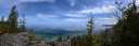 Dyer's Bay - stitched panorama
<br>
Even using a 14mm lense, this took five shots.